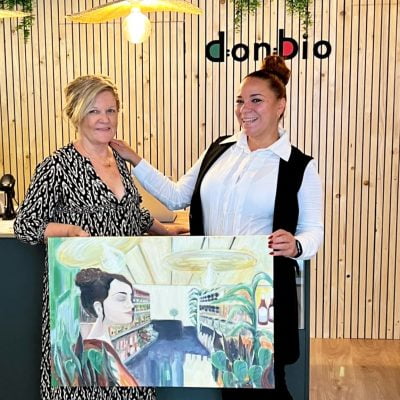 DonBio colabora con la artista australiana Fiona Craig con motivo de la Nit de l’Art